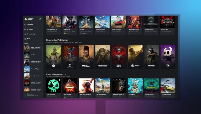 Image de l'article Jeux Steam sur Xbox : l’application Xbox PC change la donne dés cette semaine