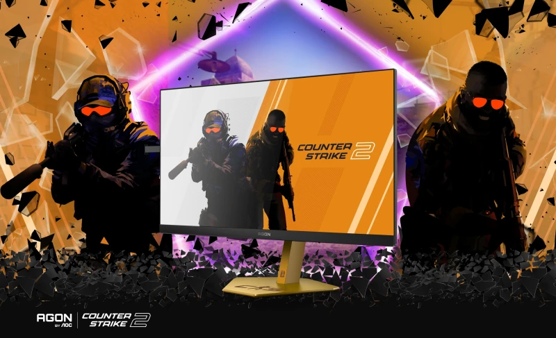 Image AOC lance deux nouveaux moniteurs AGON 610 Hz dédiés à l'eSport