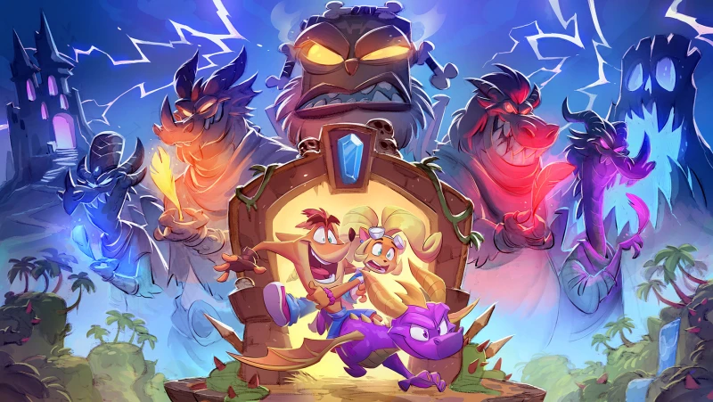 Image de l'article Crash Bandicoot 5 : un crossover avec Spyro annulé en coulisses