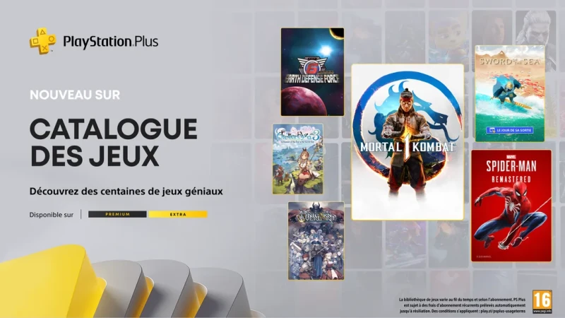 Image de l'article Les nouveautés PlayStation Plus en août pour les abonnés Extra et Premium : un mois riche en aventures et sensations