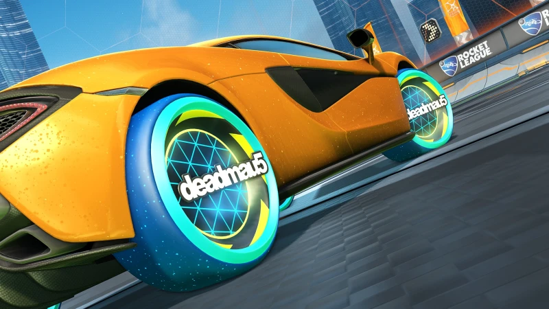 Image de l'article Deadmau5 x Rocket League : une collaboration électrisante pour les 10 ans du jeu