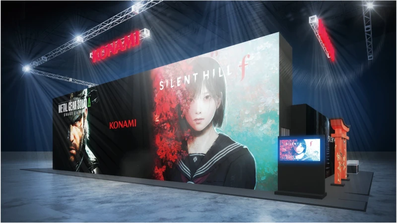 Image de l'article Gamescom 2025 : Découvrez le stand Konami en avant première avec Metal Gear Solid Delta: Snake Eater et Silent Hill F
