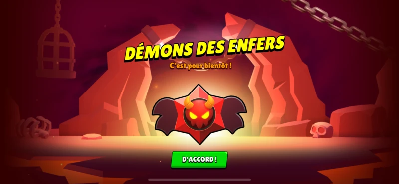 Image de l'article Brawl Stars lance l’événement démons des enfers avec skins et récompenses gratuites