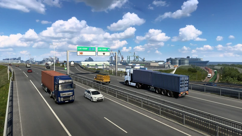 Image Euro Truck Simulator 2 et American Truck Simulator arrivent sur PS5 et Xbox Series