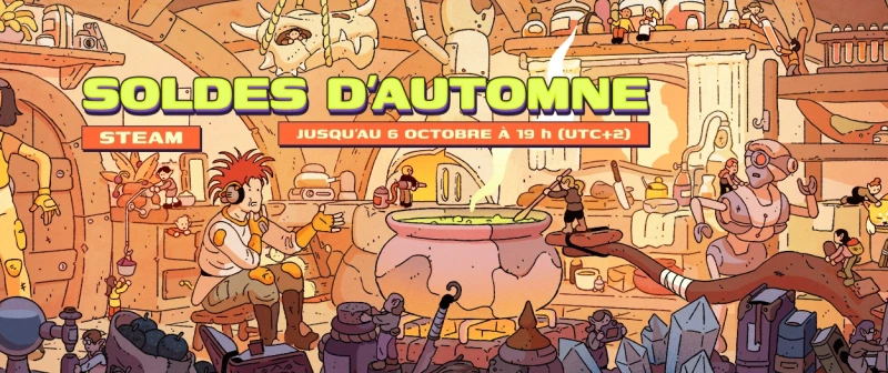Image de l'article: Soldes Steam d'automne 2025 : les meilleures offres à ne surtout pas manquer avant le 6 octobre