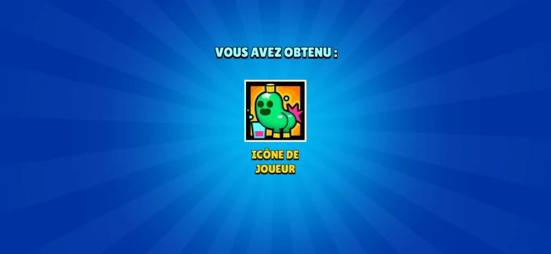Image Supercell vous offre une icône de profil Brawl Stars des fesses de Spike