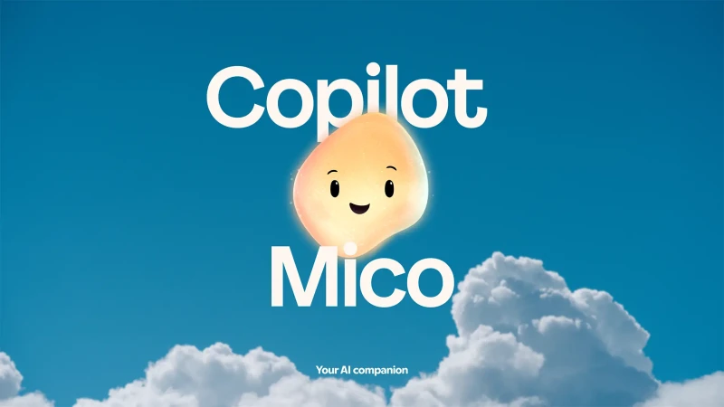 Image Mico : l'assistant IA mascotte made by Microsoft