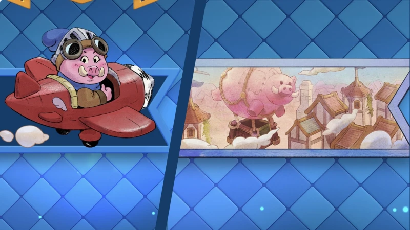 Image Clash Royale : Deux nouveaux QR Codes offerts, récupérez ces récompenses Cochons Royaux gratuites