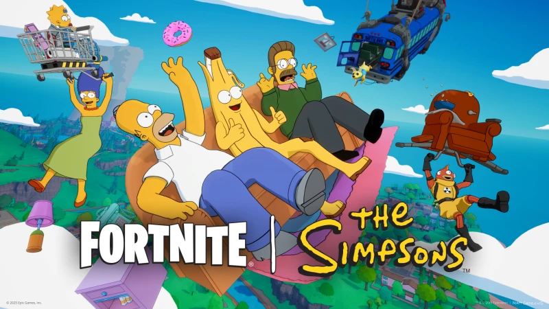 Image Fortnite x Les Simpson débarque : Springfield, skins Homer et Marge, tout sur la mini saison