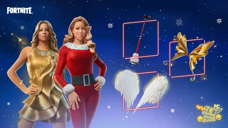 Image Fortnite Winterfest 2025 : Noël avant l'heure avec le retour temporaire du skin Mariah Carey