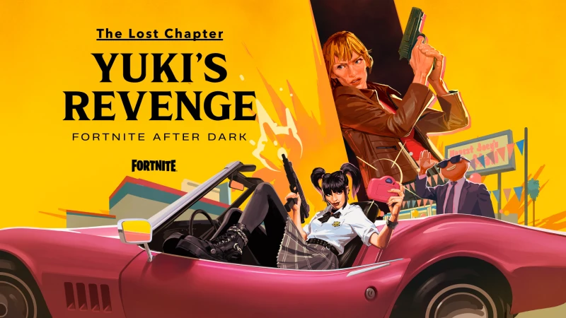 Image Fortnite accueille une scène inédite de Kill Bill signée Tarantino pour le Chapitre 7 : Saison 1