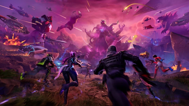 Image Fortnite Chapitre 7 accueille la DeLorean Retour vers le futur est confirmé