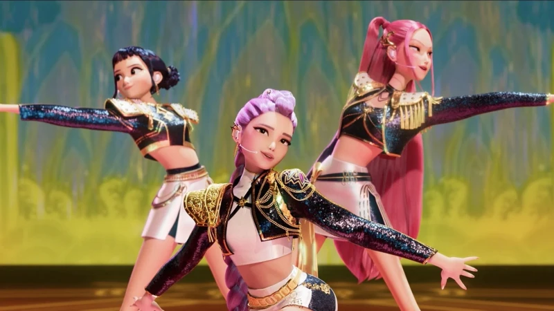 Image Fortnite x K-Pop Demon Hunters vague 2 : découvrez Golden accompagné de morceaux inédits, de nouvelles emotes et de skins exclusifs