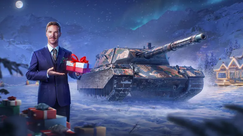 Image World of Tanks : Récupérez le char Fantôme gratuitement avec Benedict Cumberbatch