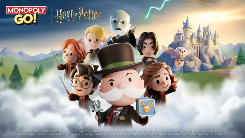 Image Monopoly GO x Harry Potter : Gagnez le pion Vif d'Or dans le nouvel événement Quidditch ultra-limité