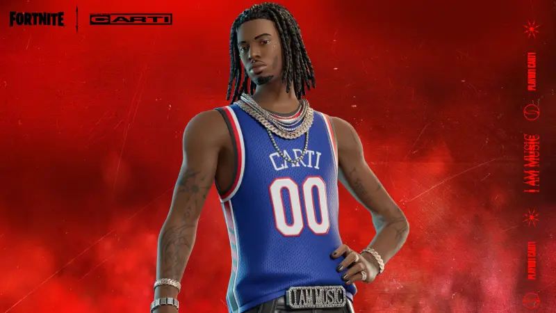 Image Mise à jour v39.10 : Playboi Carti débarque sur Fortnite avec un rôle inédit