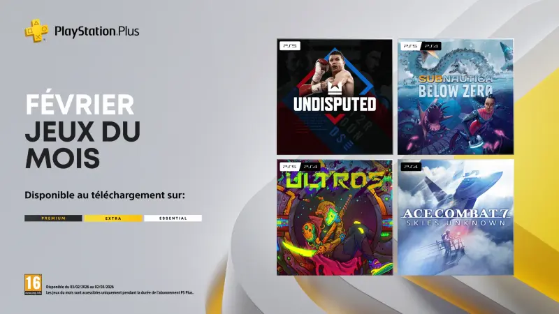 Image de l'article PlayStation Plus : La liste des jeux de février enfin dévoilée