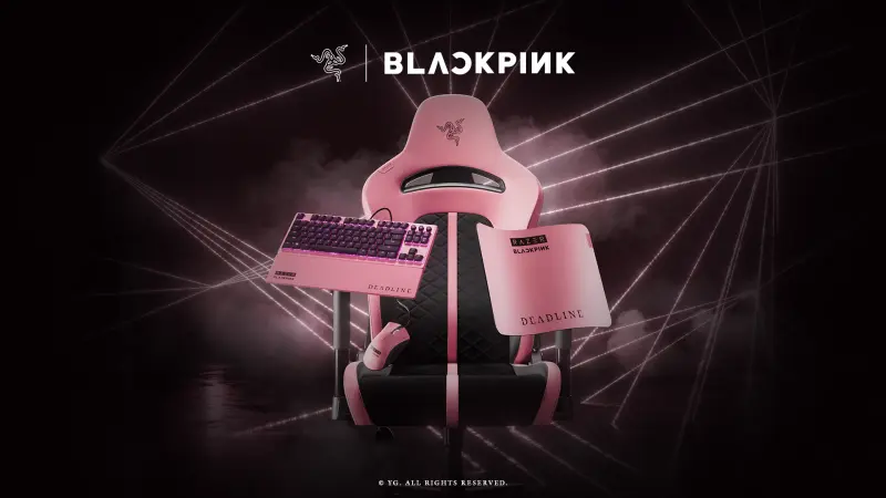 Image BLACKPINK X Razer : La collection gaming rose et noir enfin dévoilée