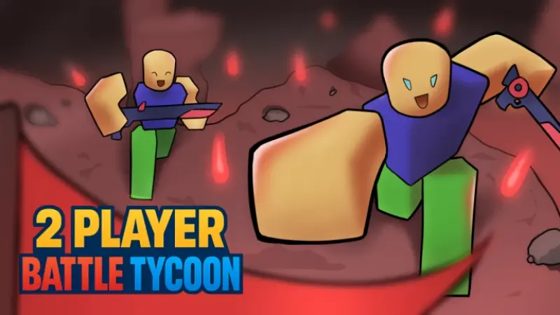 Image de l'article Roblox : Codes 2 Player Battle Tycoon pour obtenir des diamants (Février 2026)