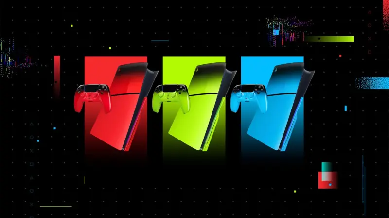 Image de l'article PS5 : Sony annonce la collection Hyperpop, des accessoires aux couleurs électriques