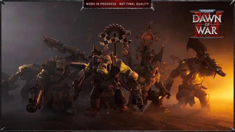 Image de l'article Dawn of War IV : Les Orks déchaînent le chaos sur Kronus dans un premier trailer de gameplay