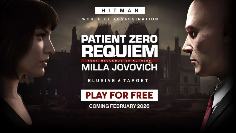Image de l'article Milla Jovovich débarque dans Hitman World of Assassination le 25 février