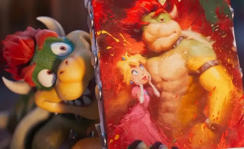 Image de l'article Super Mario Galaxy Le Film : Bowser minuscule dans un nouvel extrait inédit