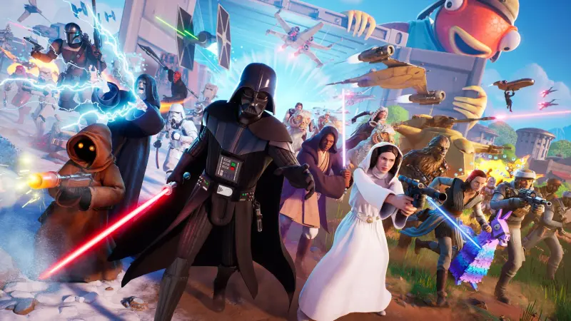 Image de l'article Fortnite x Star Wars : une vague massive de jeux Star Wars dès le 1er mai 2026