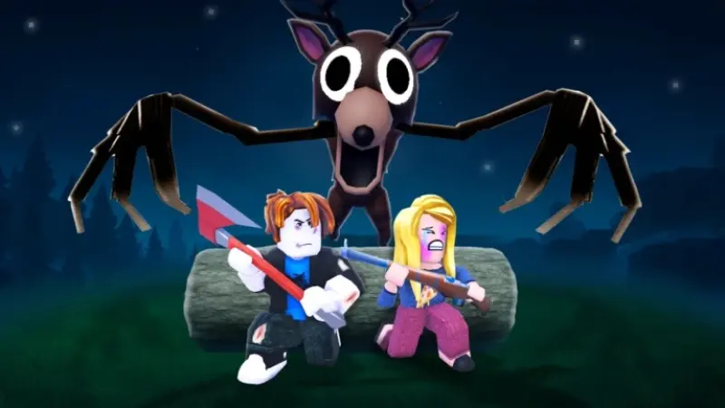 Image de l'article Le jeu à succès Roblox 99 Nights in the Forest va devenir un film