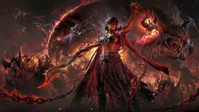 Image de l'article Diablo Immortal : les développeurs dévoilent les coulisses du Démoniste dans notre interview