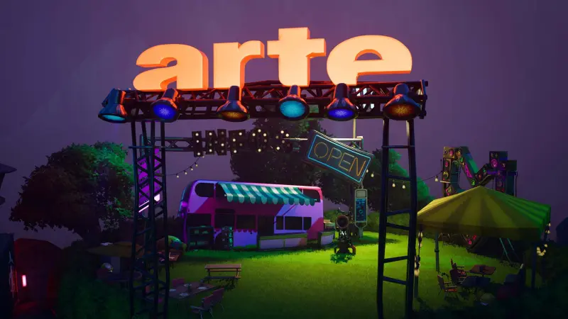 Image de l'article Le Hellfest 2026 rassemble des millions de joueurs sur Fortnite avec ARTE Riff Mountain