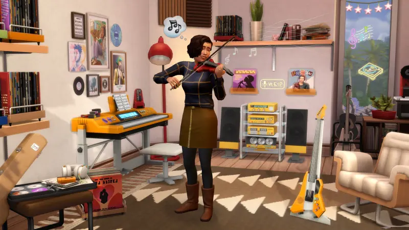 Image de l'article Les Sims 4 ajoute une collection Coach gratuite et un Kit Atelier de musique
