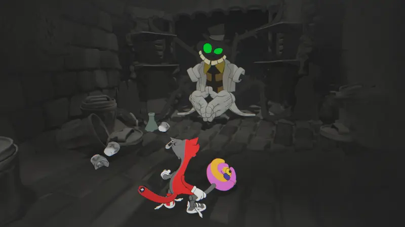 Image Into The Unwell transforme les cartoons des années 30 en roguelite coopératif