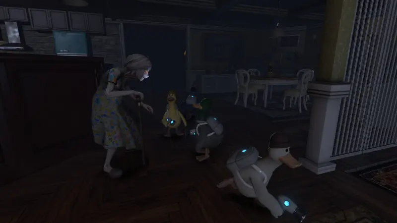 Image QUIET transforme des canards en héros d'un survival horror coopératif aussi drôle qu'inquiétant