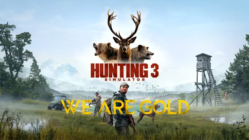 Image de l'article Hunting Simulator 3 passe gold et franchit une étape majeure avant sa sortie