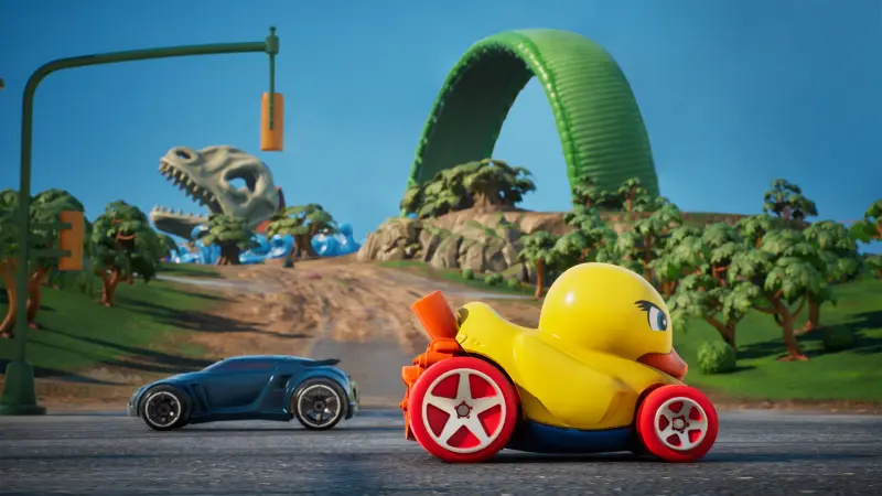 Image de l'article HOT WHEELS Infinite Rush précise sa date de sortie et présente son monde ouvert
