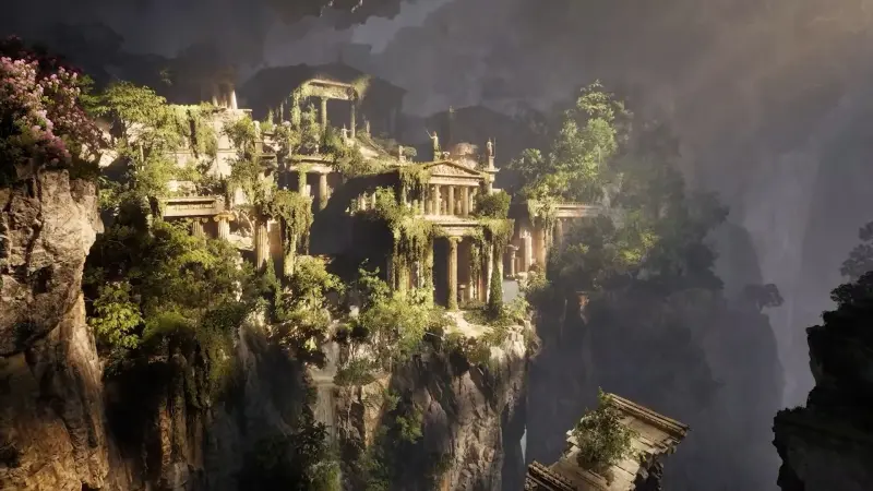 Image Tomb Raider Legacy of Atlantis présente la main de Midas et la salle d’Atlas