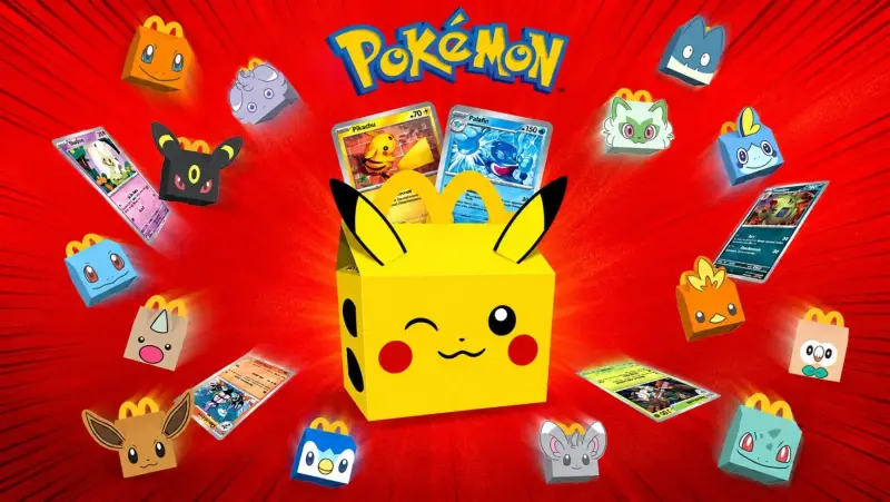 Image de l'article Pokémon arrive en France chez McDonald's en novembre