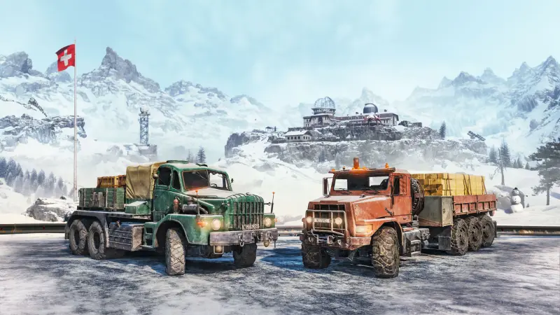 Image de l'article SnowRunner Saison 19, les Alpes suisses débarquent avec 3 nouvelles cartes et 2 camions