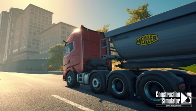 Image de l'article Construction Simulator : Nouveaux DLC DAF et MEILLER et Cosmetic Pack 3 Disponibles Dès Maintenant