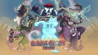 Image de l'article Bubble Ghost Remake : Une sortie Physique au Printemps 2025 sur Nintendo Switch