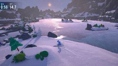 Image de l'article Lonely Mountains: Snow Riders débarque sur Steam et Xbox Series X|S