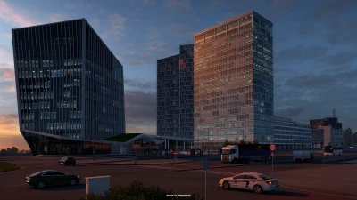 Image de l'article Euro Truck Simulator 2 : un projet de refonte du Benelux prometteur