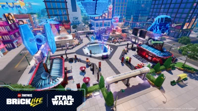 Image de l'article LEGO Fortnite Star Wars arrive dans Brick Life et Odyssey avec un événement intergalactique