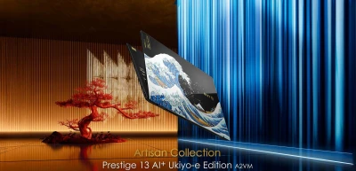Image de l'article MSI révolutionne l’univers des ordinateurs portables avec l’édition Prestige 13 AI+ Ukiyo-e