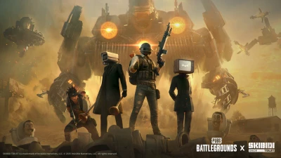 Image de l'article PUBG lance une collaboration inédite pour Halloween avec son mode Skibidi Toilet