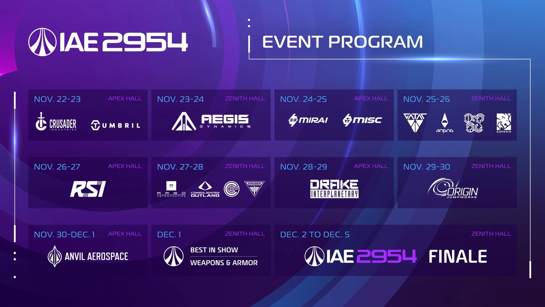 Image IAE 2954 Star Citizen Planning