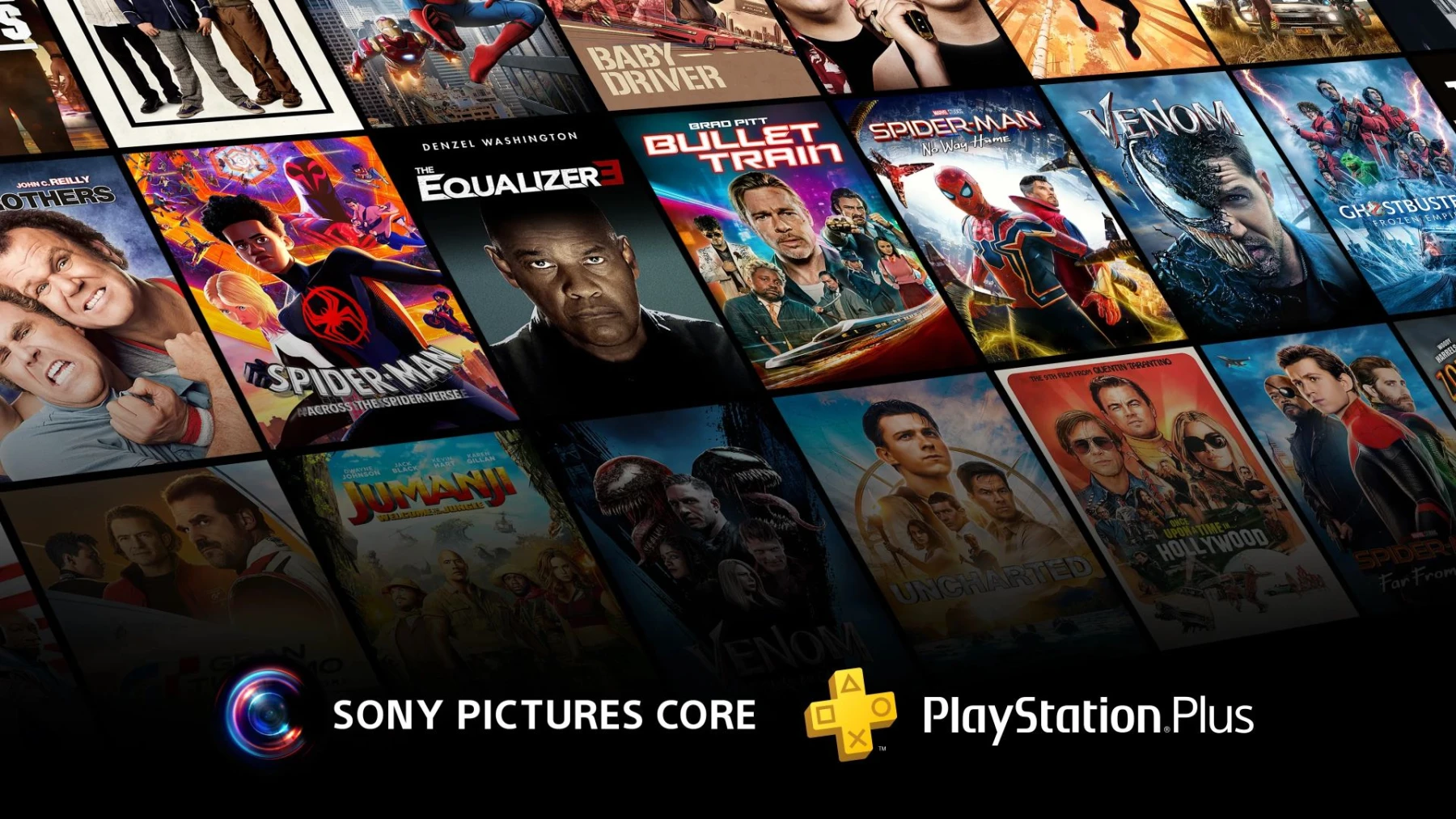 image de Promotion sur les crédits de film Sony Pictures Core