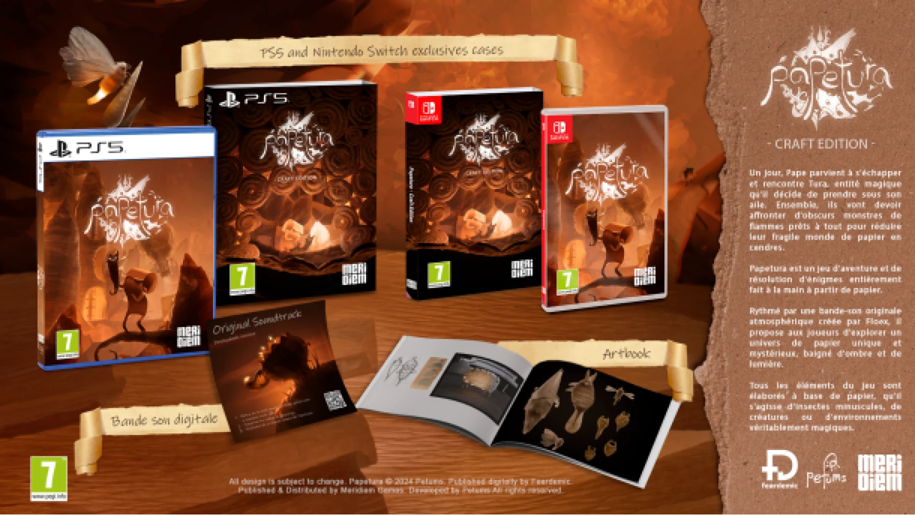 Image du collector édition de Papertura