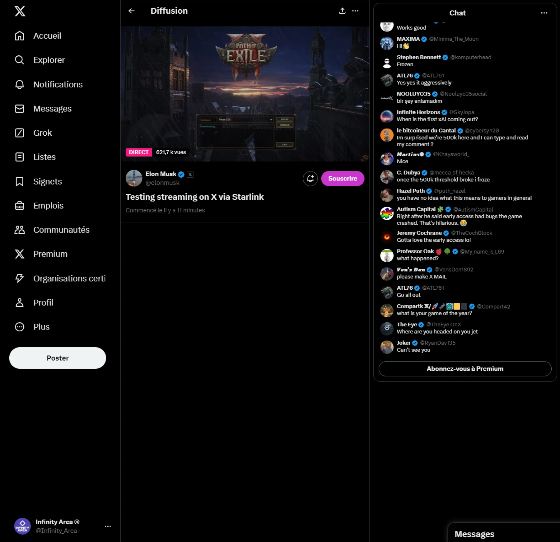 Elon Musk, le PDG de Tesla et SpaceX, a surpris tout le monde hier soir en se lançant dans un stream